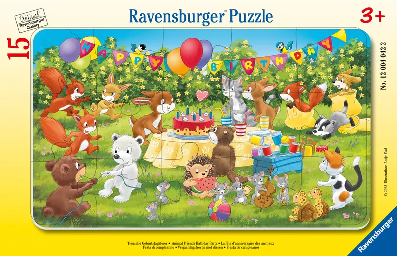 Alternativ bild 0 för Ravensburger Djurens födelsedagsfest 15p - (12004042)