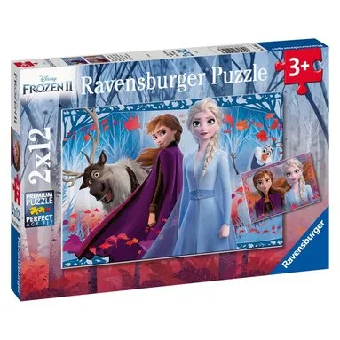 Alternativ bild 0 för Ravensburger Frozen 2: Journey into the Unknown 2x12p Golv