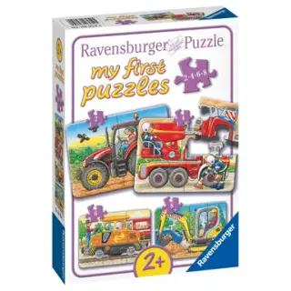Produktfoto för Ravensburger Hard At Work 2/4/6/8p