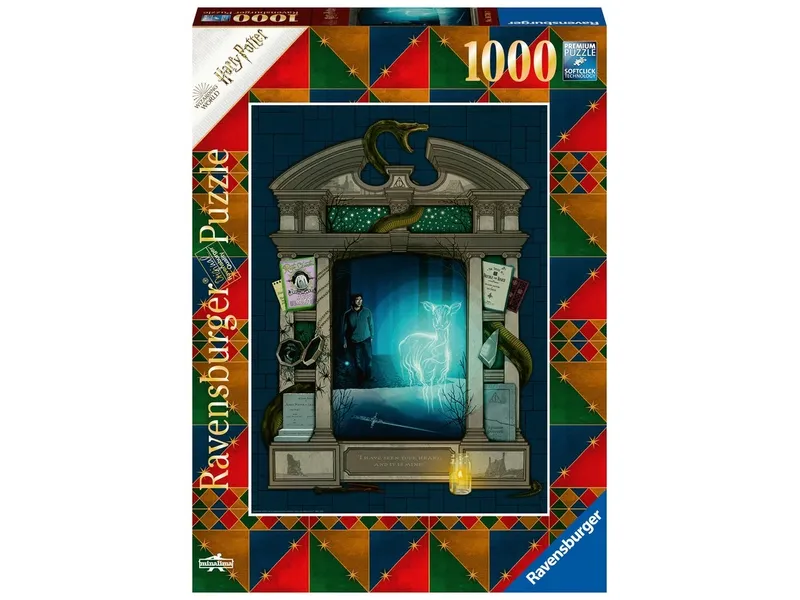 Alternativ bild 0 för Ravensburger Harry Potter & The Deathly Hallows - Part 1, 1000 styck, TV/film, 14 År