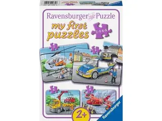 Produktfoto för Ravensburger My Emergency Vehicles 2/4/6/8p