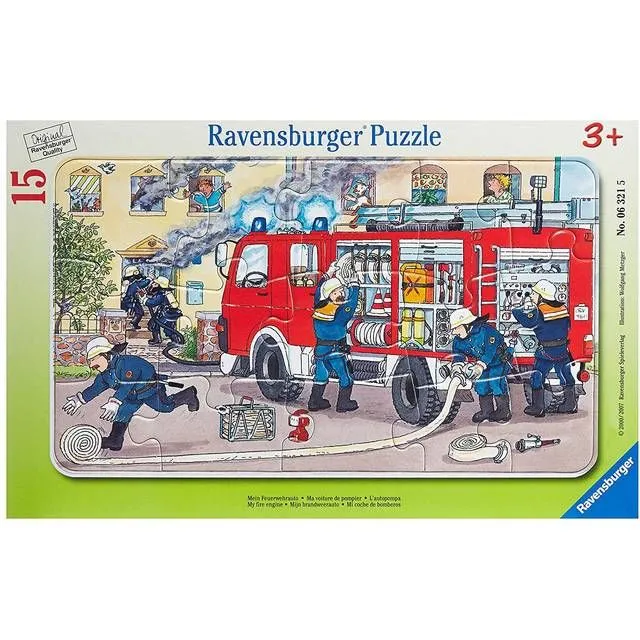 Alternativ bild 0 för Ravensburger My Fire Engine 15p