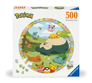 Produktfoto för Ravensburger - Pussel blommande Pokémon 500p