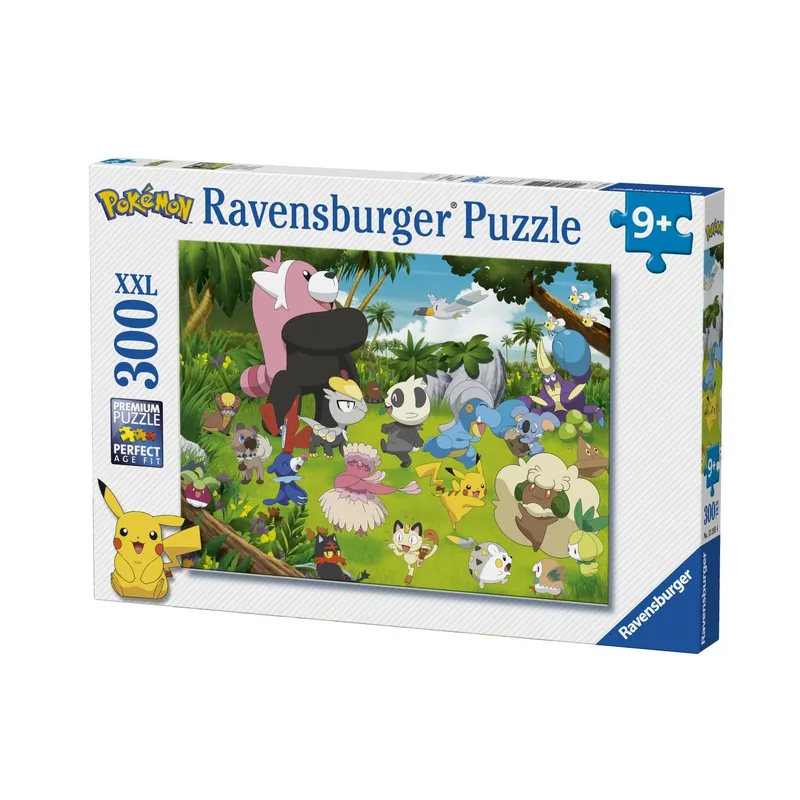 Alternativ bild 0 för Ravensburger Pussel Vilda Pokémon (300-bitar)