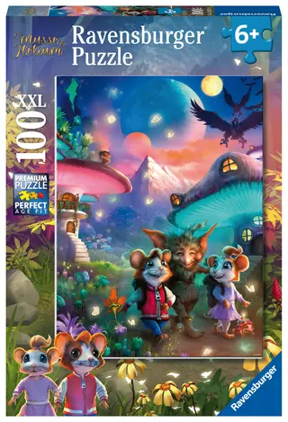 Produktfoto för Ravensburger Pussel XXL Musse & Helium 3 (100-bitar)