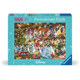 Produktfoto för Ravensburger Puzzle Disney Christmas Snow Globe Paradise 1000p