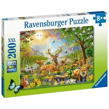 Alternativ bild 0 för Ravensburger Puzzle for kids: 200 Forest animals