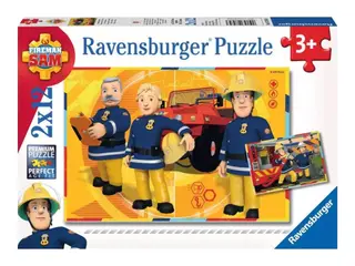 Produktfoto för Ravensburger - Sam i action - pussel - 12 delar