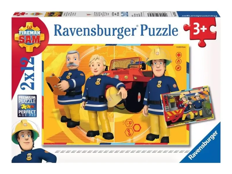 Alternativ bild 0 för Ravensburger - Sam i action - pussel - 12 delar