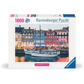 Produktfoto för Ravensburger Scandinavian Copenhagen Denmark 1000p