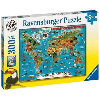 Alternativ bild 0 för Ravensburger World Of Animals 300p