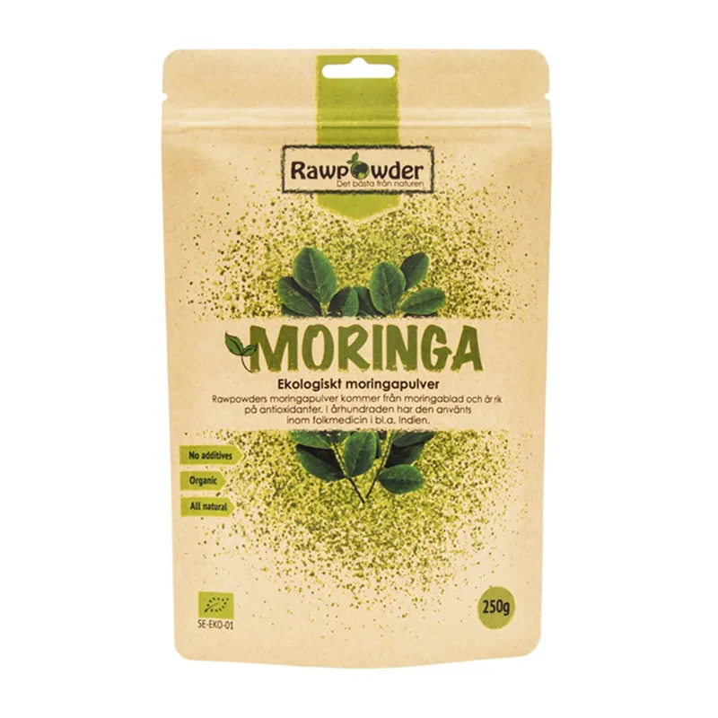 Bild 2 för Rawpowder Moringapulver 250 g