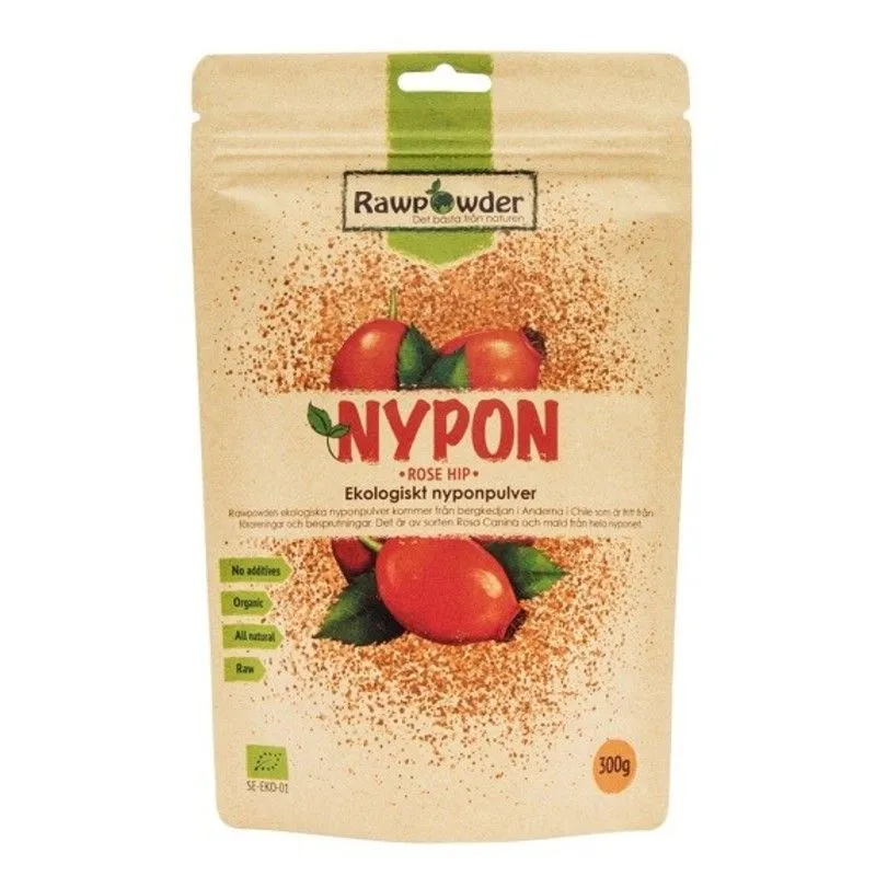 Bild 1 för Rawpowder Nyponpulver 300 g
