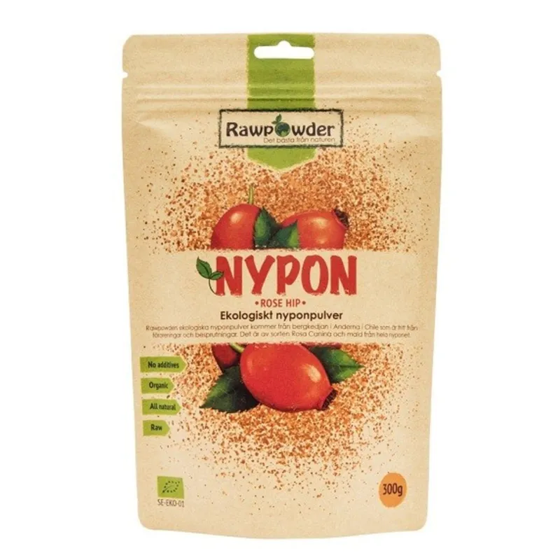 Bild 2 för Rawpowder Nyponpulver 300 g