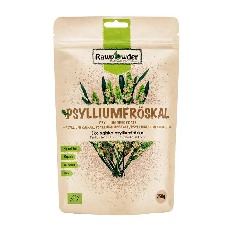 Bild 1 för Rawpowder Psylliumfröskal 250 g