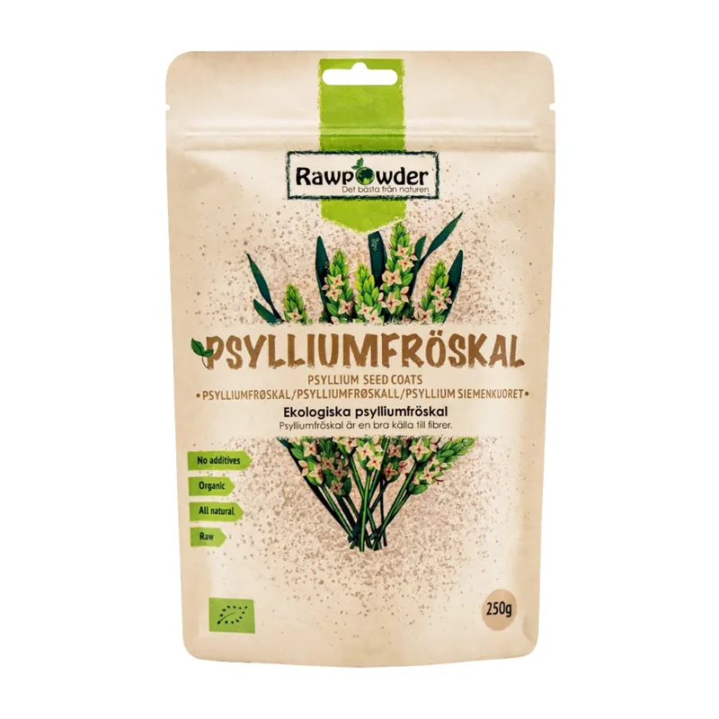 Bild 2 för Rawpowder Psylliumfröskal 250 g