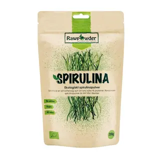 Produktfoto för Rawpowder Spirulinapulver 200 g