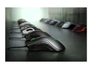 Produktfoto för Razer DeathAdder Essential - Mus - ergonomisk - högerhänt - optisk - 5 knappar - kabelansluten - USB