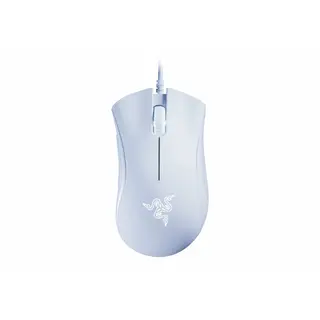 Produktfoto för Razer DeathAdder Essential - Mus - ergonomisk - högerhänt - optisk - 5 knappar - kabelansluten - USB vit