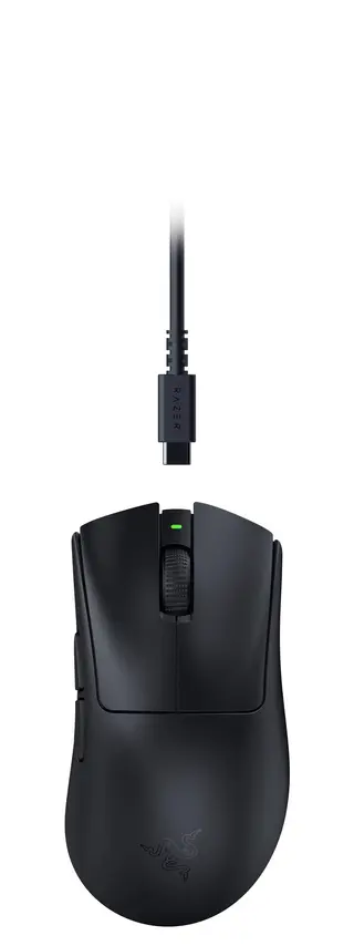 Produktfoto för Razer DeathAdder V3 HyperSpeed - Gamingmus - Svart