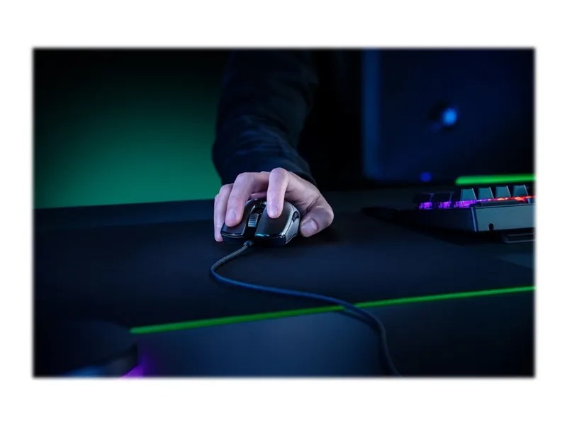 Alternativ bild 0 för Razer Viper 8KHz - Mus - höger- och vänsterhänta - optisk - 8 knappar - kabelansluten - USB