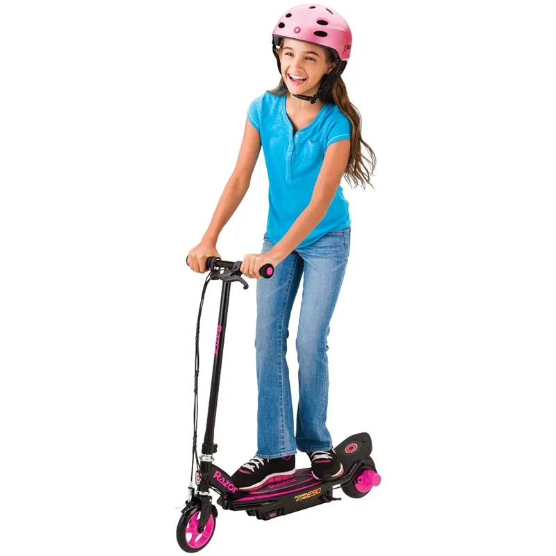 Bild 2 för Razor Power Core E90 El Scooter - Pink