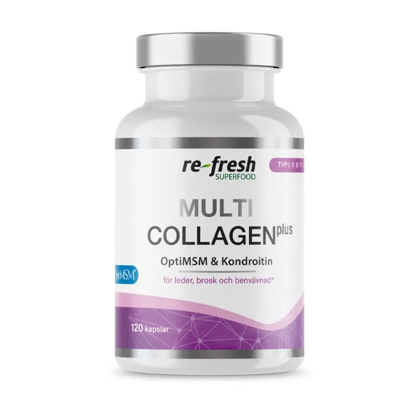 Bild 1 för Re-fresh Superfood Re-Fresh Superfood MultiCollagen Plus 120 kapslar