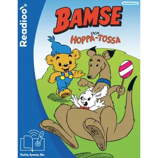 Produktfoto för Readioo Bok Bamse och Hoppa-Tossa till Läspenna