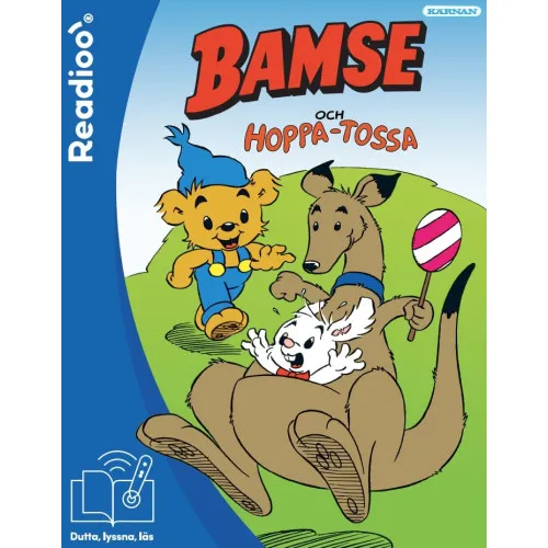 Alternativ bild 0 för Readioo Bok Bamse och Hoppa-Tossa till Läspenna