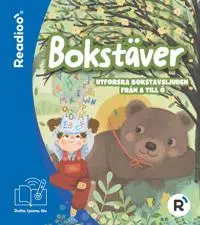 Produktfoto för Readioo Bok Bokstäver Utforska bokstavsljuden från A till Ö till Läspenna