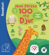Produktfoto för Readioo Bok Mina första 100 ord Djur till Läspenna