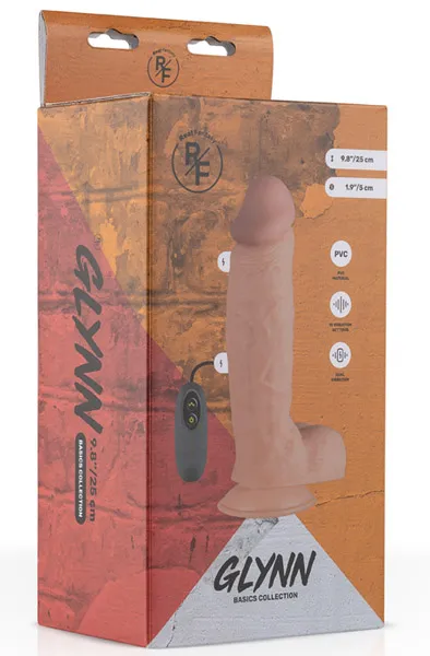 Bild 2 för Real Fantasy Glynn Realistic Vibrator 24cm Dildo med vibrator