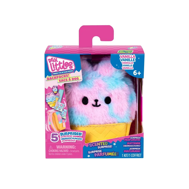 Alternativ bild 0 för Real Littles REAL LITTLES Scented Backpack Single Pk. CDU, asst.