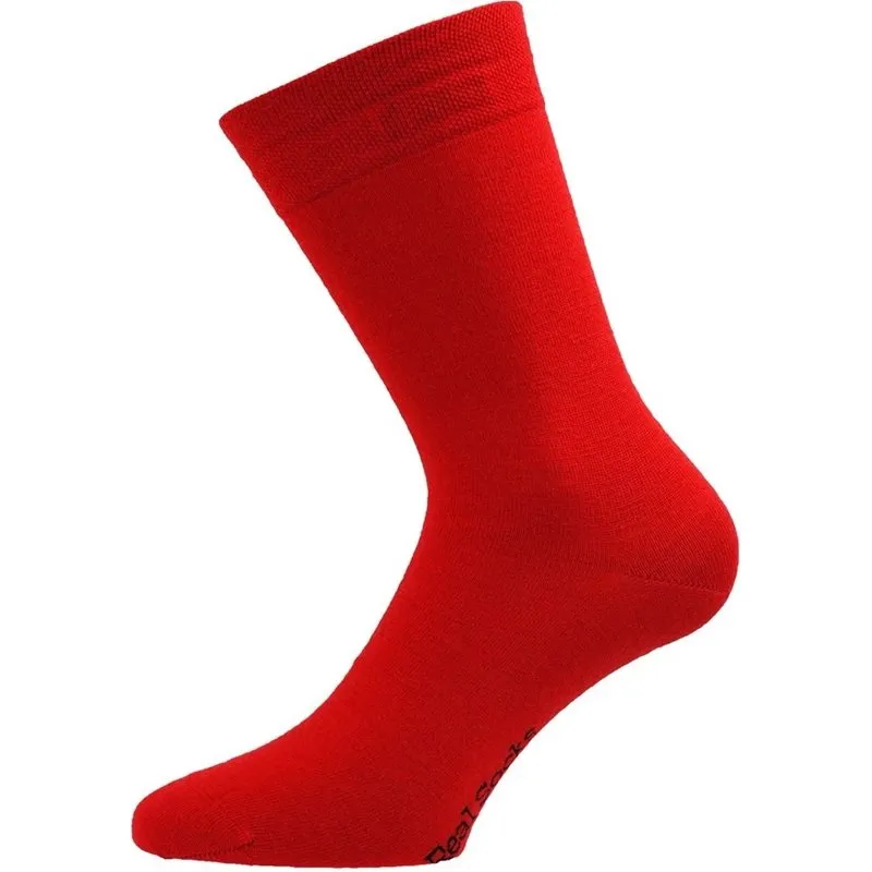 Alternativ bild 0 för Real Socks Burning Chilli Basic Red