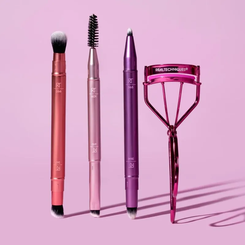 Bild 3 för Real Techniques Double Time Brush + Lash Set 4pcs