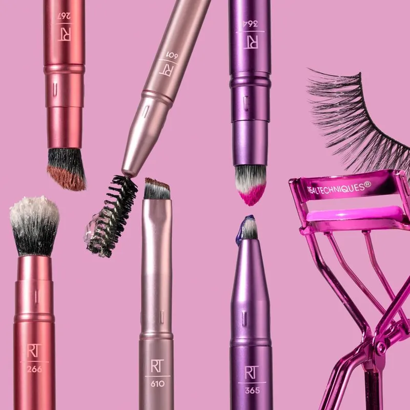 Bild 5 för Real Techniques Double Time Brush + Lash Set 4pcs