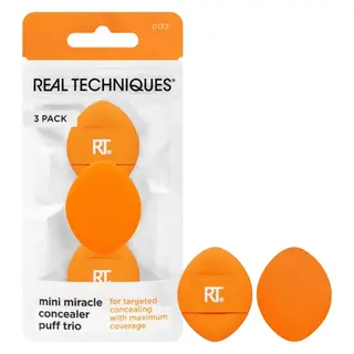 Produktfoto för Real Techniques Mini Miracle Concealer Puff Trio