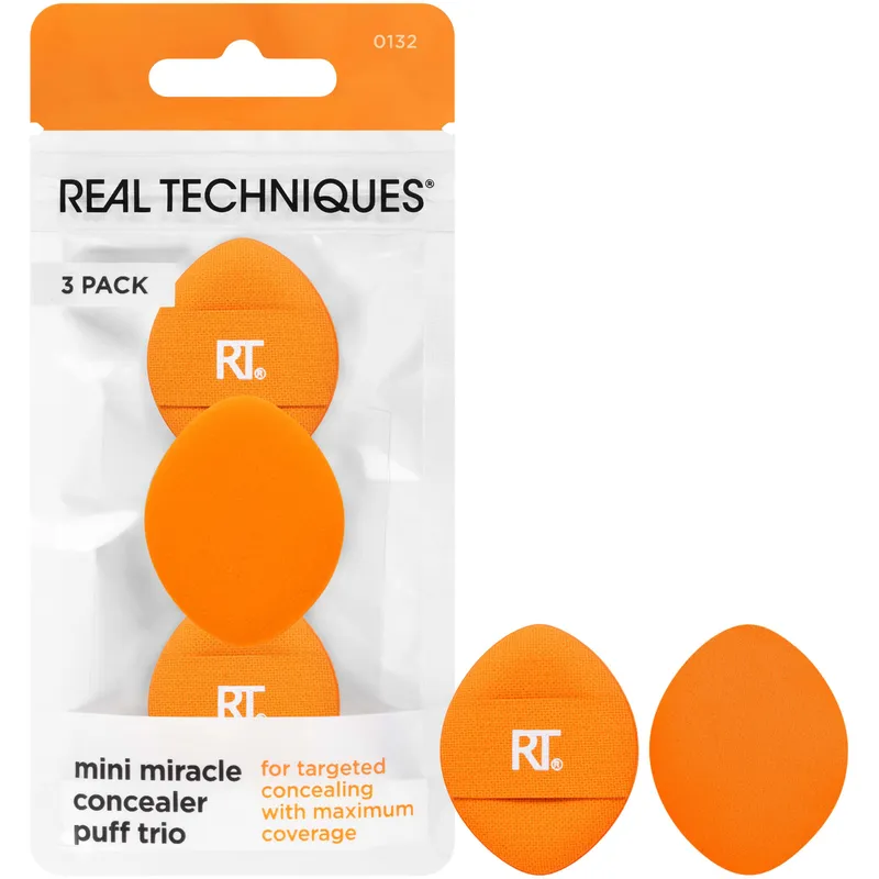 Bild 1 för Real Techniques Mini Miracle Concealer Puff Trio