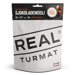 Produktfoto för Real Turmat Chocolate Muesli, enkelportion