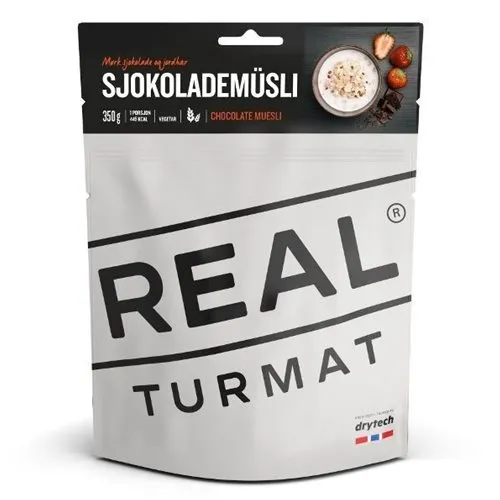 Bild 1 för Real Turmat Chocolate Muesli, enkelportion