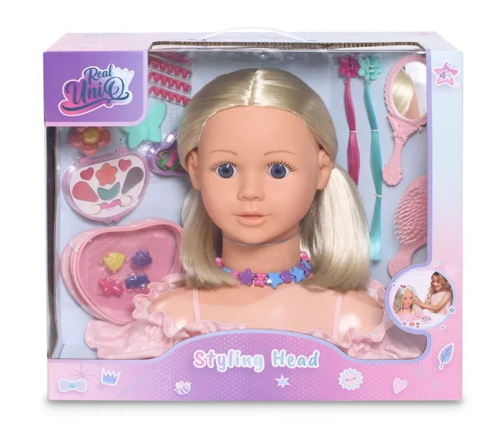 Alternativ bild 0 för Real UniQ Styling Head - styling head, makeup and hair accessories