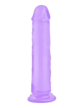 Produktfoto för Realistic Penis Crystal Jellies Purple 21,6 cm
