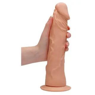 Produktfoto för RealRock Skin: Realistic Dildo, 27 cm, ljus