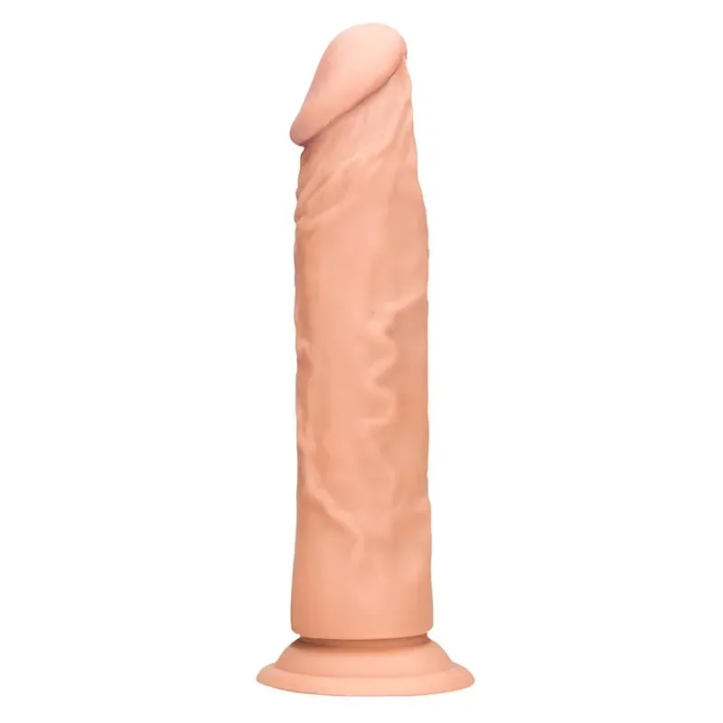Bild 3 för RealRock Skin: Realistic Dildo, 27 cm, ljus