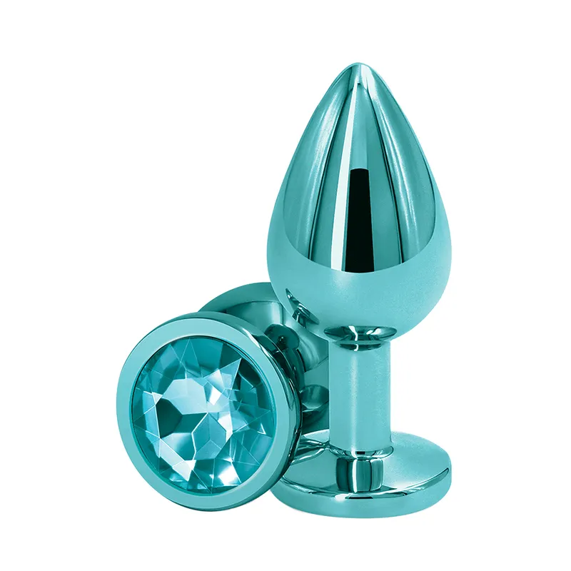 Alternativ bild 0 för Rear Assets Buttplug Medium Teal