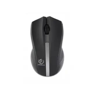 Produktfoto för Rebeltec Galaxy - mouse - 2.4 GHz - black - Mouse - Optic - 3 knappar - Silver