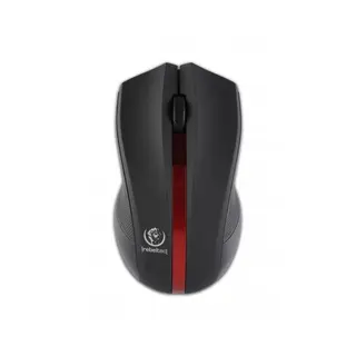 Produktfoto för Rebeltec Galaxy - mouse - 2.4 GHz - red - Mouse - Optic - 3 knappar - Röd