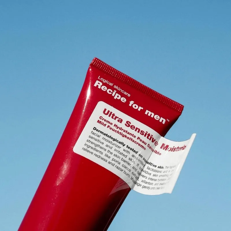 Bild 4 för Recipe for men Ultra Sensitive Moisturizer