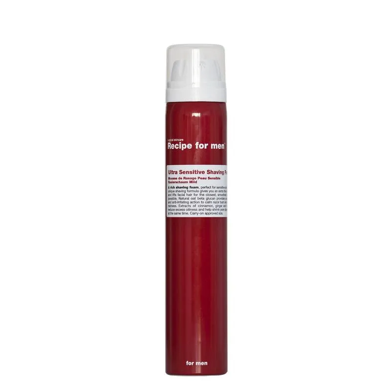 Bild 1 för Recipe for men Ultra Sensitive Shaving Foam