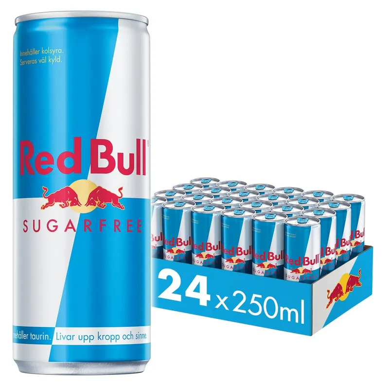 Bild 2 för Red Bull Sockerfri 24st x 25cl